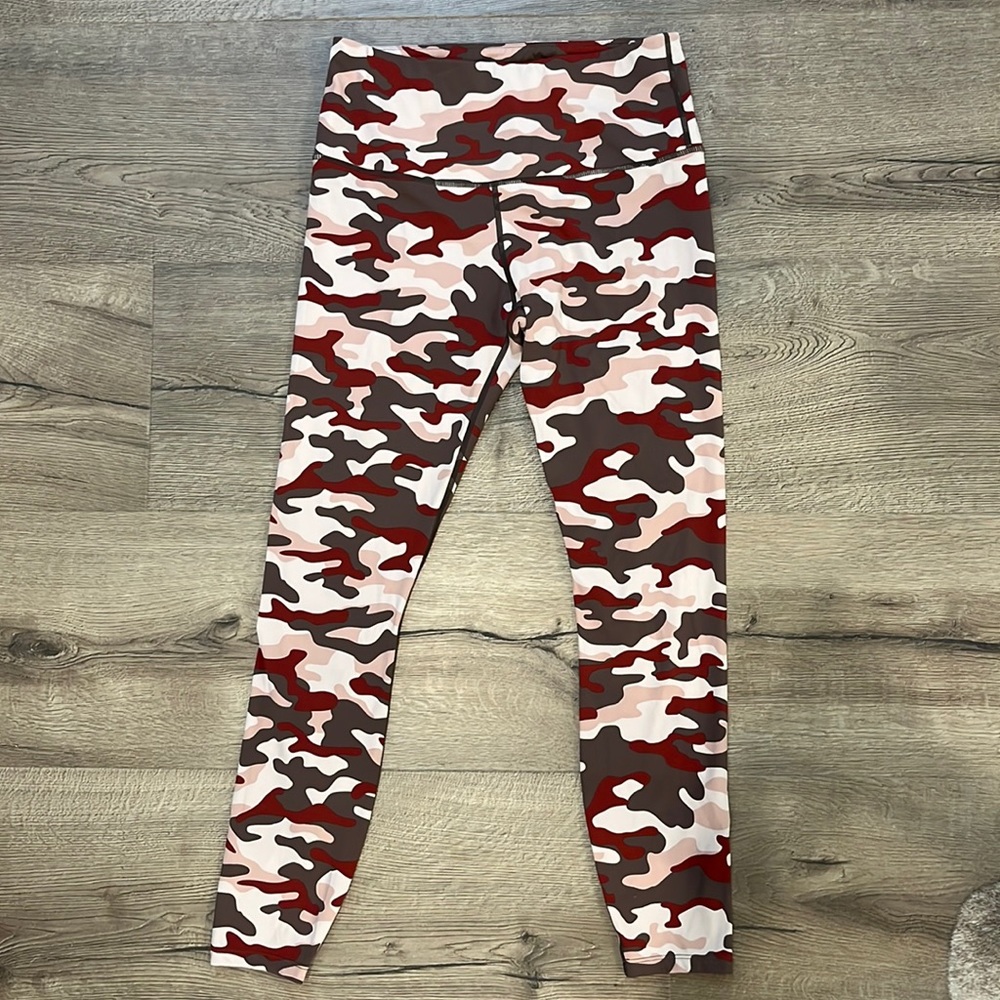 Varley pink cameo leggings